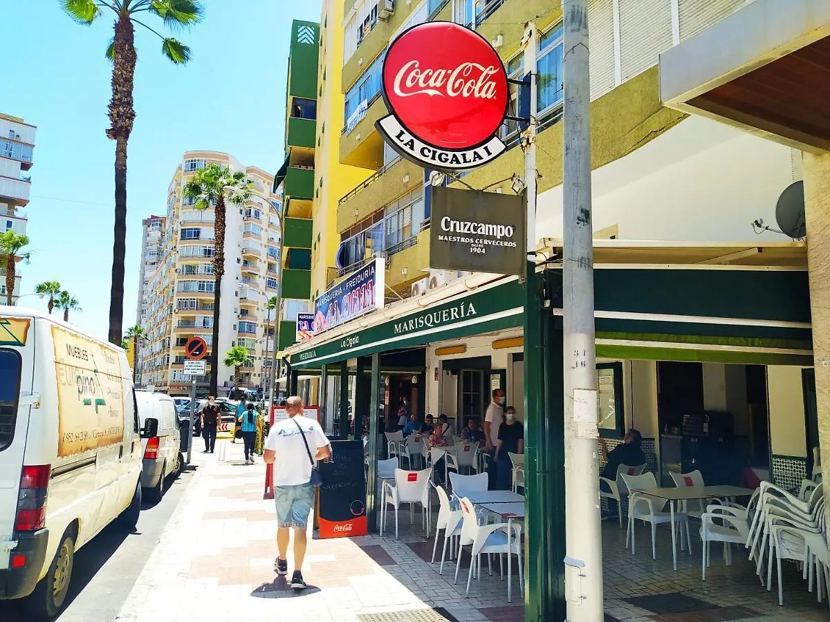 Recién reformado, Fire Stick Amazon, Wifi, 2 pers, Céntrico, 20 m Playa Appartamento Torremolinos